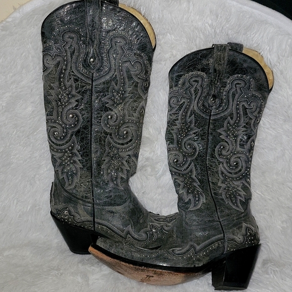 Shoes Real Leather Cowgirl Boots 64 A Piece Poshmark